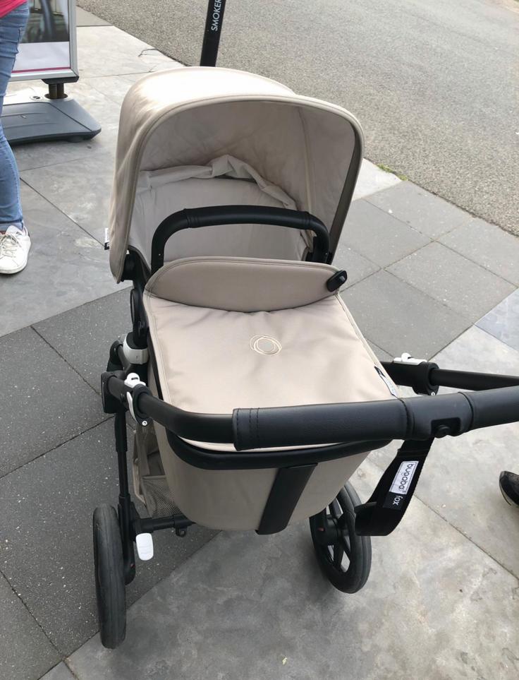 Bugaboo fox khaki limited edition, Ophalen, Zo goed als nieuw, Bugaboo, Verstelbare duwstang