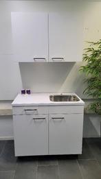 NIEUWE A-Merk Keuken 100 cm PANTRY / INNOVARE Keukens, Wit, Nieuw, Enkelwandige keuken, Kunststof