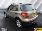Fiat Sedici 1.6 16V Dynamic Airco Trekhaak Lmv (bj 2007), Auto's, Fiat, Gebruikt, Zwart, 4 cilinders, 400 kg