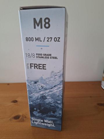 Nieuw: Bidon van Mizu beschikbaar voor biedingen