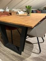 Massief houten tafel Makalu 200x100, Ophalen, 50 tot 100 cm, Vijf personen of meer, Rechthoekig