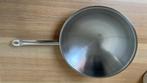 GAGGENAU wokpan WP400001 (RVS) met Ring, Ophalen, Gebruikt, Inductieplaat, Rvs