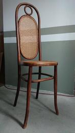 Houten stoel, Thonet no. 17 (vintage), Huis en Inrichting, Stoelen, Riet of Rotan, Gebruikt, Bruin, Eén