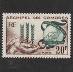 1963 20-f COMOREN-archipel Franse-kolonie, Ophalen of Verzenden, Overige landen, Postfris