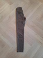 Taupe Skinny Coated Broek - Pieces XS, Kleding | Dames, Bruin, Ophalen of Verzenden, Maat 34 (XS) of kleiner, Lang