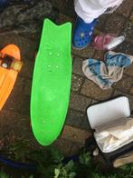 Skatebord blauw oranje en groen, Ophalen of Verzenden, Zo goed als nieuw, Skateboard