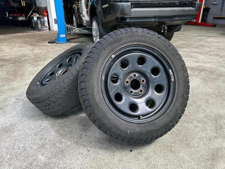 Range Rover Offroad Velgenset 18inch + General Grabber AT3 2, Auto-onderdelen, Banden en Velgen, Banden en Velgen, 18 inch, Personenwagen