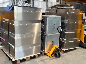 Horeca king afzuigkappen 8x met sifan torin motoren 4x beschikbaar voor biedingen