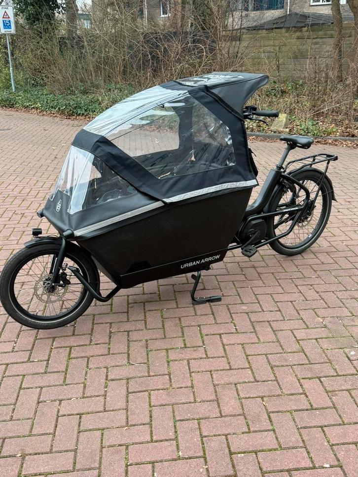 Urban arrow bakfiets performance smart 545wh 2024, Fietsen en Brommers, Fietsen | Bakfietsen, Zo goed als nieuw, 4 kinderen of meer