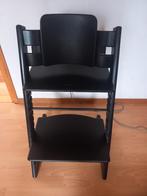 Stokke tripp trapp  Meegroeistoel  ZWART  Nieuwste Model, Kinderen en Baby's, Kinderstoelen, Ophalen, Zo goed als nieuw, Meegroeistoel