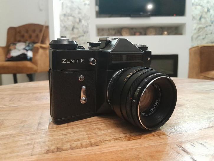 Zenit-E Spiegelreflexcamera - Nieuwstaat, Audio, Tv en Foto, Fotocamera's Analoog, Zo goed als nieuw, Spiegelreflex, Overige Merken