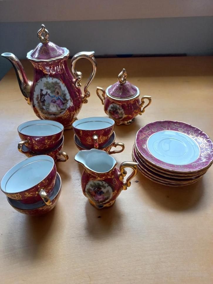 Bavaria porselein Schaller Wiesau servies compleet, Antiek en Kunst, Antiek | Servies compleet, Ophalen