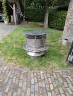 Trekkap met Vonkenvanger RVS, Ø 300 mm buis, Ophalen, Overige soorten, Zo goed als nieuw, Inbouw