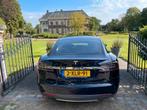 Tesla Model S 2014 donker Blauw, Auto's, Stof, Zwart, Origineel Nederlands, Elektrisch