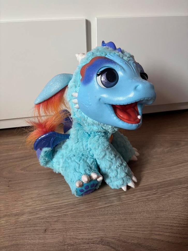 Furreal friends draakje, Kinderen en Baby's, Speelgoed | Overig, Gebruikt, Jongen of Meisje, Ophalen of Verzenden