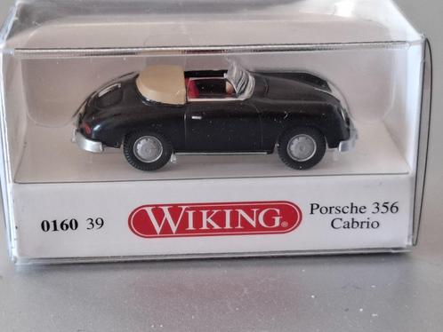 1:87 Porsche 356 cabrio zwart in OVP Wiking € 8, Hobby en Vrije tijd, Modelauto's | 1:87, Zo goed als nieuw, Auto, Wiking, Verzenden
