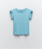 Ruffle top (Zara), Kleding | Dames, Tops, Blauw, Zara, Nieuw, Ophalen of Verzenden