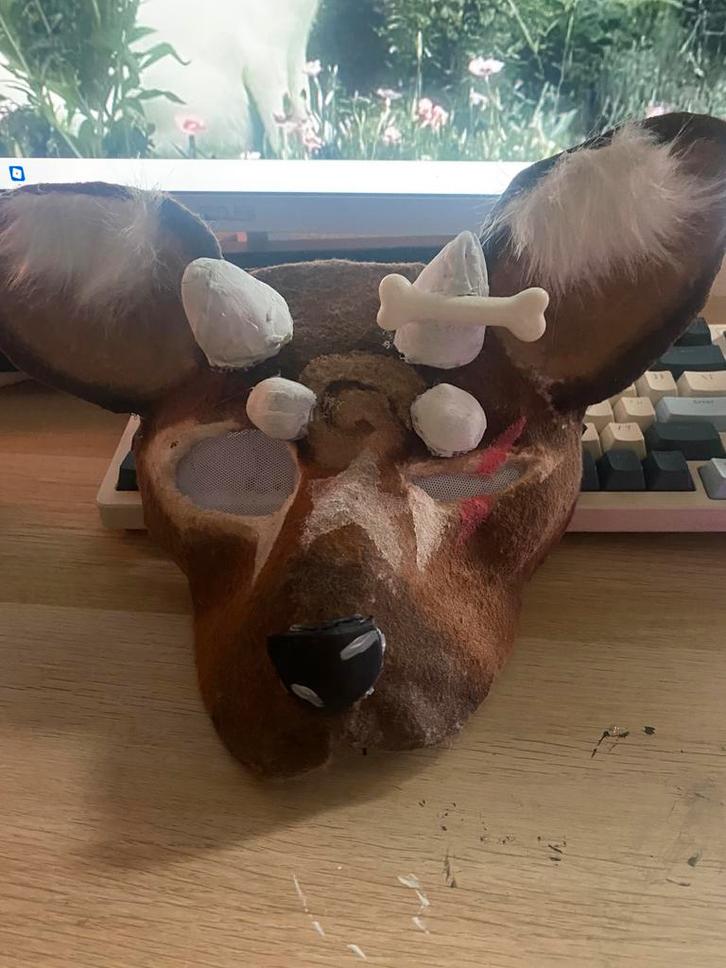 Therian masker, Hobby en Vrije tijd, Kostuums, Theaterbenodigdheden en LARP, Zo goed als nieuw, Overige typen, Ophalen of Verzenden