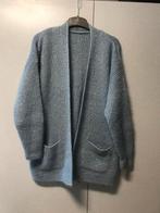 Vest handgebreid, Kleding | Dames, Truien en Vesten, Verzenden, Nieuw, Maat 42/44 (L), Blauw
