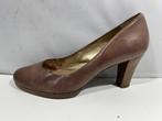 Omoda, maat 39, pumps in een hazelnoot bruine kleur, Pumps, Bruin, Verzenden, Omoda