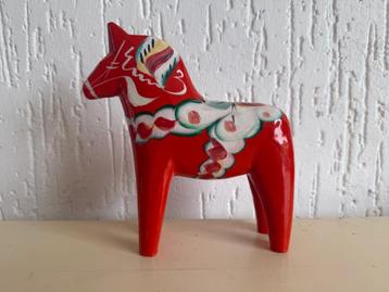 Zweeds vintage Dalarna paard Dala  beschikbaar voor biedingen