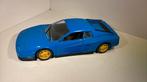 Ferrari testarossa bleu custom Bburago 1.18, Hobby en Vrije tijd, Modelauto's | 1:18, Ophalen of Verzenden, A, A, A
