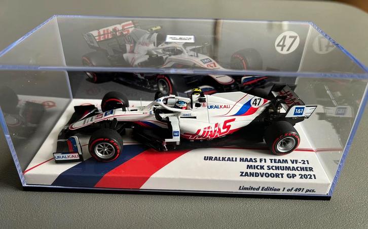 Mick Schumacher Uralkali Haas F1 team Zandvoort GP 2021, Verzamelen, Automerken, Motoren en Formule 1, Nieuw, Formule 1, Ophalen of Verzenden