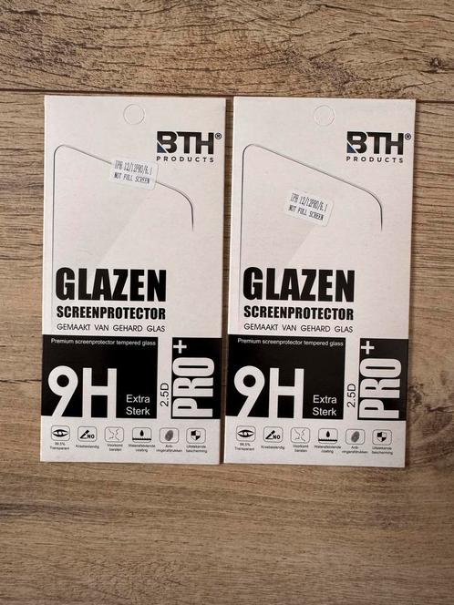 2x Glazen Screenprotector iPhone 12/12 Pro, Telecommunicatie, Mobiele telefoons | Hoesjes en Frontjes | Apple iPhone, Nieuw, Frontje of Cover