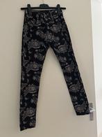 Skinny jeans paisley motief, maat 34, Kleding | Dames, Broeken en Pantalons, Place du Jour, Zwart, Ophalen of Verzenden, Zo goed als nieuw