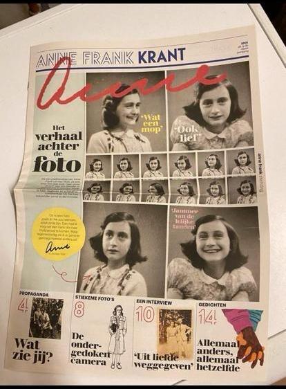 Anne Frank Krant - Speciale Uitgave, Boeken, Ophalen of Verzenden, Nieuw, Krant
