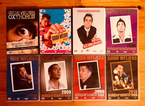 8 x Guido Weijers, Cd's en Dvd's, Dvd's | Cabaret en Sketches, Zo goed als nieuw, Stand-up of Theatershow, Ophalen of Verzenden