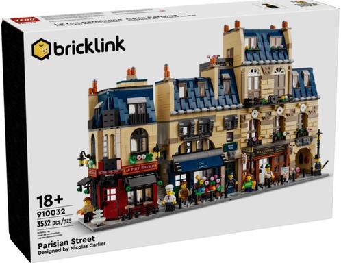 TE HUUR: Lego Bricklink 910032 Parisian Street, Kinderen en Baby's, Speelgoed | Duplo en Lego, Nieuw, Lego, Complete set, Ophalen of Verzenden