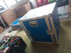 Blauwe Flightcase - Bescherm je apparatuur!, Ophalen of Verzenden, Gebruikt, Speaker of Versterker, Flightcase
