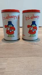 Beertje Paddington koffie blikken, Verzamelen, Blikken, Ophalen of Verzenden, Zo goed als nieuw, Koffie