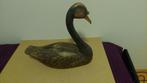 vintage carved wood swam, Antiek en Kunst, Ophalen