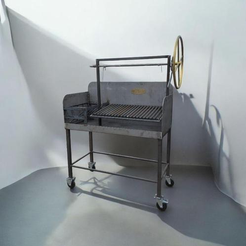 Argentijnse grill Grilltrailer 130 met Brasero, Tuin en Terras, Houtskoolbarbecues, Nieuw, Met accessoires, Ophalen of Verzenden