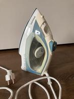 Philips strijkijzer SteamGlide wit/blauw, Ophalen, Gebruikt