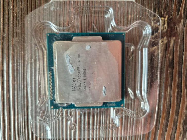 Intel Core i5-4670K CPU - Getest & Werkend!, Computers en Software, Processors, Gebruikt, 4-core, 3 tot 4 Ghz, Ophalen of Verzenden