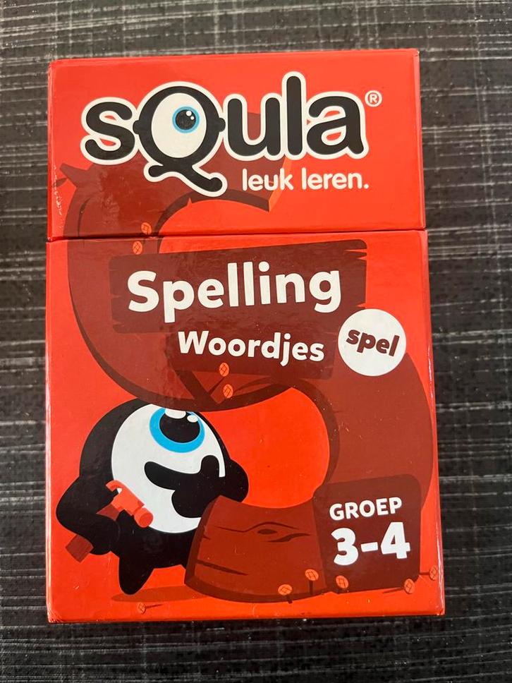 Squla Spelling Woordjes - Groep 3-4, Kinderen en Baby's, Speelgoed | Educatief en Creatief, Zo goed als nieuw, Taal en Lezen, Ophalen of Verzenden
