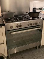 Gasfornuis met oven, Witgoed en Apparatuur, Fornuizen, 60 cm of meer, 5 kookzones of meer, Vrijstaand, Gebruikt