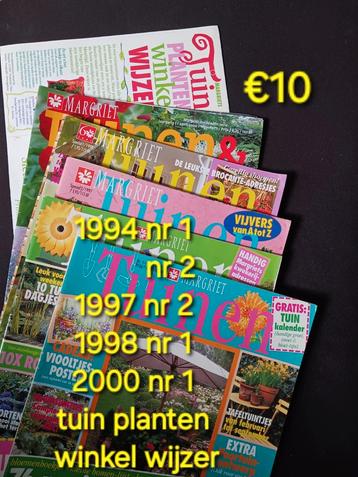 Tijdschrift Margriet tuinen 5x + tuinplantwijzer beschikbaar voor biedingen