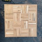 Blad Eikenhout voor bistrotafeltje ( 68,5 bij 68,5), I am Recycled, 50 tot 100 cm, Hatertseweg 23, Info@iamrecycled.nl