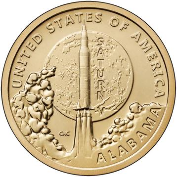 VS Amerika USA US Innovative dollar 2024 Alabama D P UNC