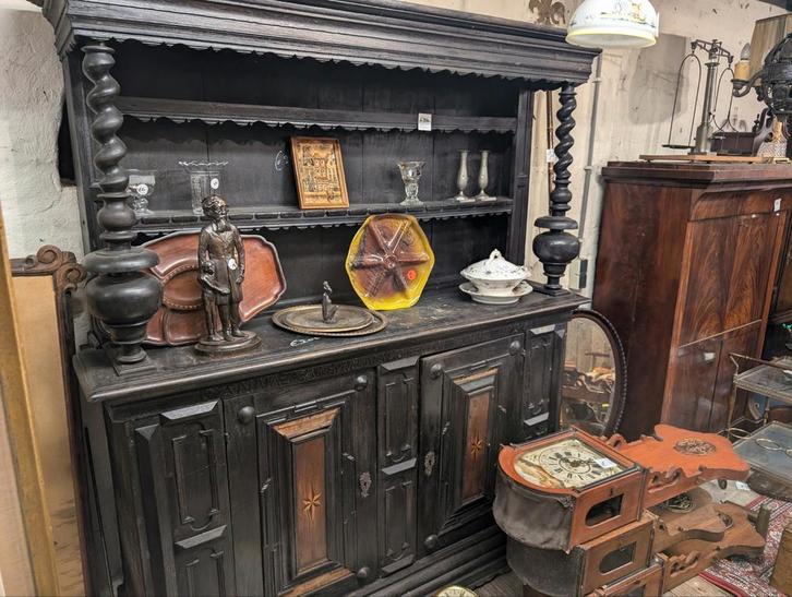 Antieke 18 eeuwse Duitse tinkast €350, Antiek en Kunst, Antiek | Meubels | Kasten, Ophalen