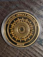 Mexico Azteekse Kalender Munt, Ophalen of Verzenden