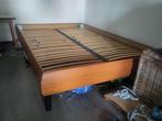 Bedframe inclusief lattenbodems, Huis en Inrichting, Slaapkamer | Bedden, Ophalen, Gebruikt, Tweepersoons, 140 cm