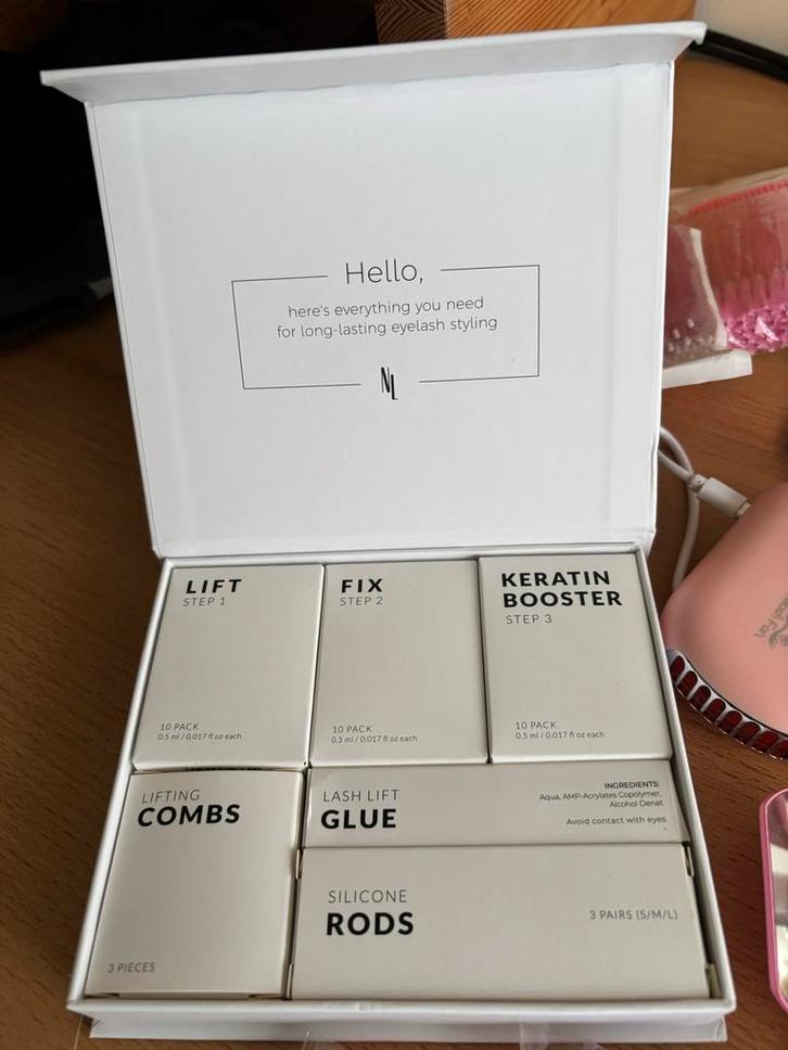 2x Nano Lash Wimper Lifting Starter Set, Sieraden, Tassen en Uiterlijk, Uiterlijk | Cosmetica en Make-up, Nieuw, Toebehoren, Ogen