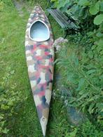 Camouflage Kano - 4 Meter - Brede Zit, Watersport en Boten, Kano's, Ophalen, Gebruikt, Eén persoon, Kajak