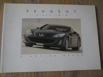Autofolder/ Autobrochure: Peugeot Historie Since 1810 Nieuw. beschikbaar voor biedingen