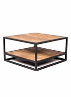 OMG salontafel ROS016 l Whoon l Room108 l van €329 voor €79, Ophalen, 50 tot 100 cm, Teakhout, Vierkant